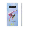 Autumn blue Gymnast on Bars  Flexi Cases Gift Wrap Avalible