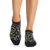 Tavi Savvy - Grip Socks in Ebony Flourish