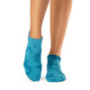 Tavi Savvy - Grip Socks in Teal Tie Dye