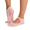ToeSox Full Toe Bellarina Tec - Grip Socks in Power