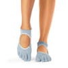 ToeSox Full Toe Bellarina - Grip Socks in Sky Ikat