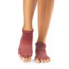 ToeSox Half Toe Low Rise - Grip Socks in Mesa Ombre