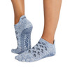 ToeSox Full Toe Low Rise - Grip Socks in Deep Sea