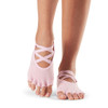 ToeSox Half Toe Elle - Grip Socks in Allure