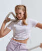 Womens TriDri® ruched crop top