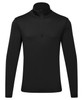 TriDri® recycled long sleeve brushed back ¼ zip top