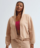 Womens TriDri® recycled drawstring full-zip hoodie