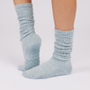 Stacy - Grip Socks in Mirage Heather Stacy - Grip Socks in Mirage Heather