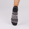 Savvy - Grip Socks in Fig Stripe Savvy - Grip Socks in Fig Stripe