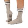 Kai - Grip Socks in Shitake Heather Kai - Grip Socks in Shitake Heather