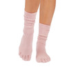 Full Toe Slouch - Grip Socks in Petal Full Toe Slouch - Grip Socks in Petal
