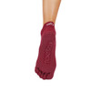 Full Toe Low Rise - Grip Socks in Ruby Full Toe Low Rise - Grip Socks in Ruby