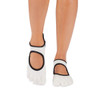 Full Toe Bellarina - Grip Socks in Bellflower Full Toe Bellarina - Grip Socks in Bellflower