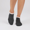 Cora - Grip Socks in Petal Melange Stripe Cora - Grip Socks in Petal Melange Stripe