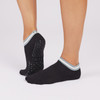 Cora - Grip Socks in Ebony Mirage Stripe Cora - Grip Socks in Ebony Mirage Stripe