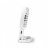 Handheld Portable Fan With Carabiner Support Function USB Type-C Recycled ABS