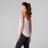 Tavi Noir Twist Shoulder Tank In Salt