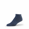 Base 33 Low Rise Grip Socks In Navy