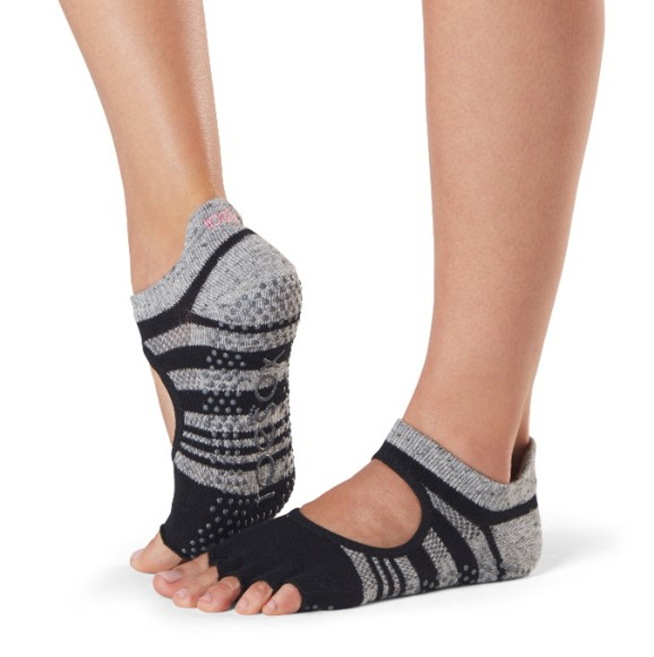 ToeSox Half Toe Bellarina - Grip Socks In Eclipse - NG Sportswear