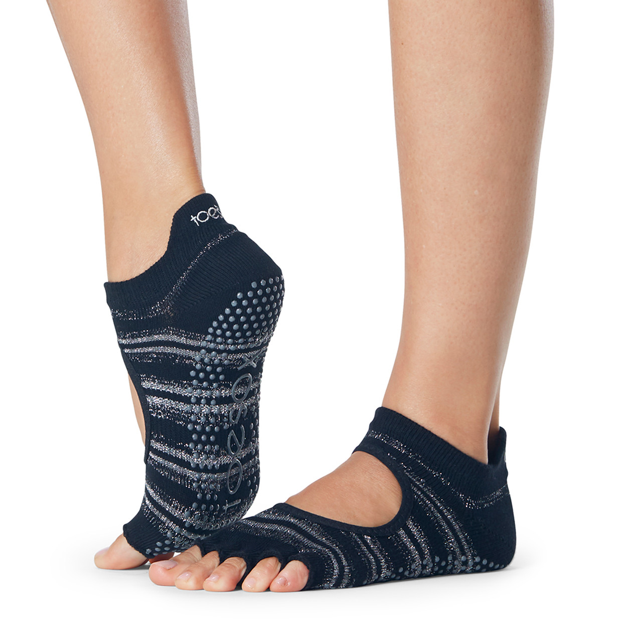 ToeSox Half Toe Bellarina - Grip Socks In Solstice - NG Sportswear