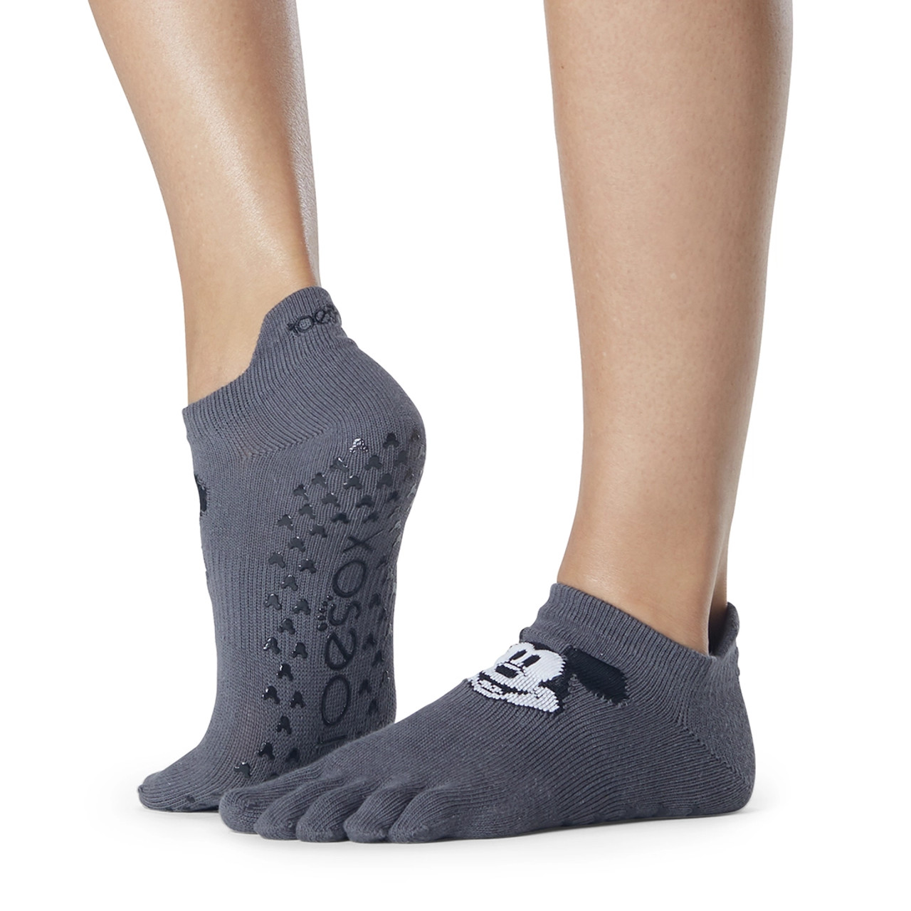 ToeSox Full Toe Low Rise - Grip Socks In Holiday Wonder Mickey Mouse - NG  Sportswear International LTD