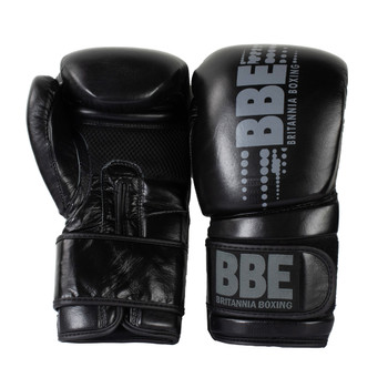 BBE CLUB Leather Sparring/Bag Boxing Gloves - 16oz