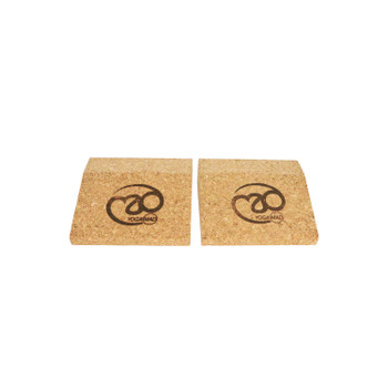 Mini Cork Yoga Wedge - Pair