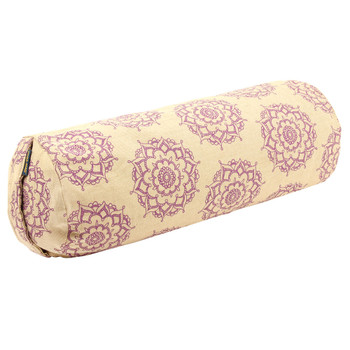 Mandala Patterned Buckwheat Yoga Bolster