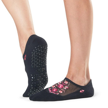 Tavi Maddie Grip Socks In Ebony