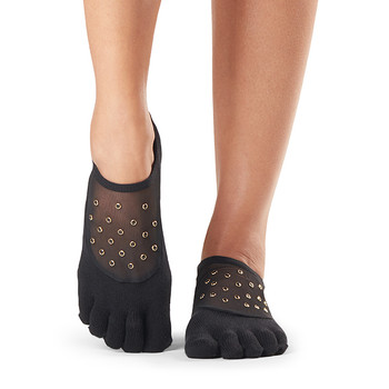 ToeSox Full Toe Luna - Grip Socks In Vow