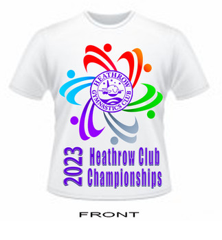 T Shirt Heathrow Club Championships  26th June 2nd July 2023 