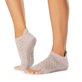ToeSox Half Toe Low Rise - Grip Socks in Primrose Twinkle