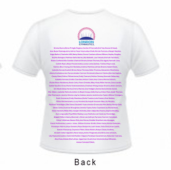 T Shirt London Classic  Challenge,  Copper & FIG 29th June
