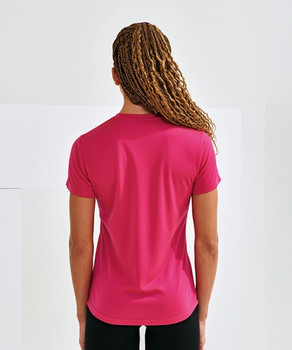Womens TriDri® Ion-Charge recycled textured tee