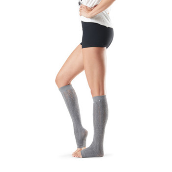 ToeSox - Ava - Knee High Leg Warmers in Smokey