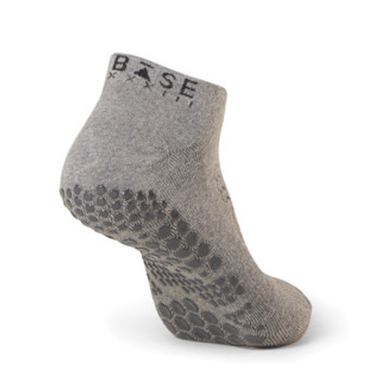 Base 33 Low Rise - Grip Socks in Grey