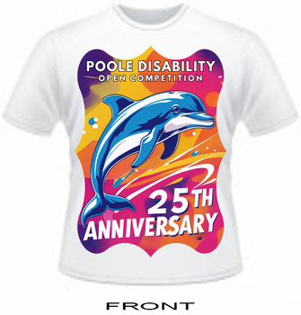 T Shirt  Poole Open Disability Competition  18th 19th October 2025