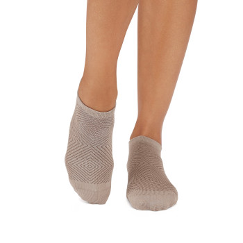 Savvy - Grip Socks in Shitake Geo Savvy - Grip Socks in Shitake Geo