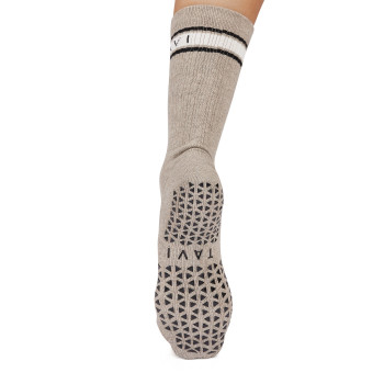 Kai - Grip Socks in Shitake Heather Kai - Grip Socks in Shitake Heather