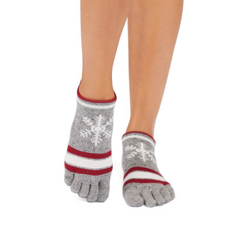 Full Toe Low Rise - Grip Socks in Snowdrift Full Toe Low Rise - Grip Socks in Snowdrift
