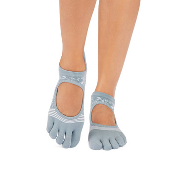 Full Toe Bellarina Tec - Grip Socks in Mirage Full Toe Bellarina Tec - Grip Socks in Mirage