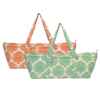 Palmette Leaf Yoga Kit Bag
