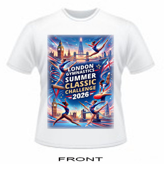T Shirt London Gymnastics Summer Classic Challenge 28th June 