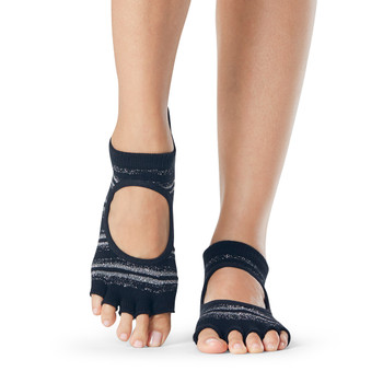 ToeSox Half Toe Bellarina - Grip Socks In Solstice