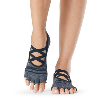 ToeSox Half Toe Elle - Grip Socks In Diverge