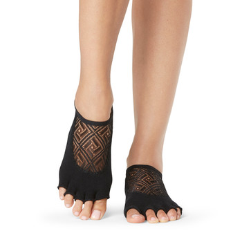 ToeSox Half Toe Luna - Grip Socks In Elemental