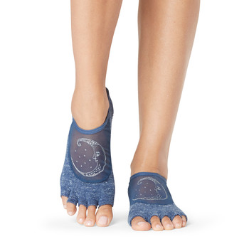 ToeSox Half Toe Luna - Grip Socks In Starpower