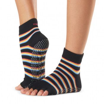 ToeSox Half Toe Ankle - Grip Socks In Mystique