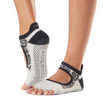 ToeSox Half Toe Bellarina - Grip Socks In Serene