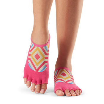 ToeSox Half Toe Luna - Grip Socks In Bon Voyage